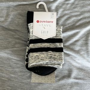 Pure barre crew socks